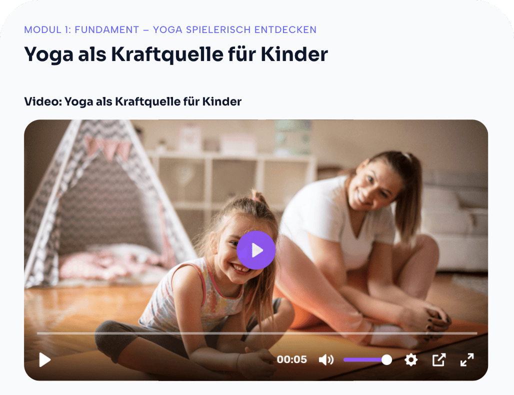 Screenshot: Kurs-Builder